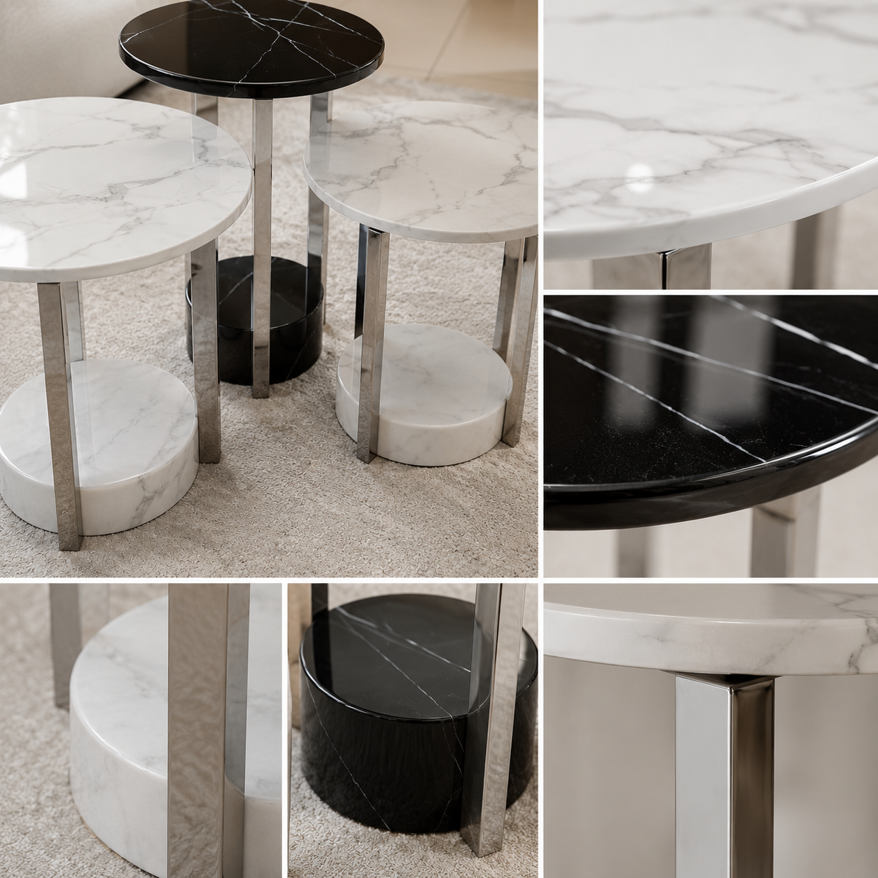 Milano Trio Coffee Table Set