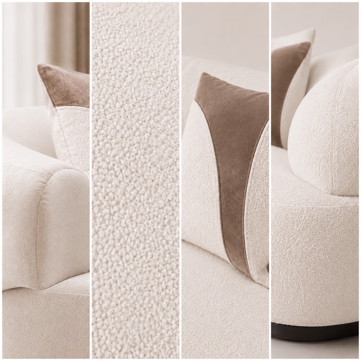 Celestia Curve Sofa Set
