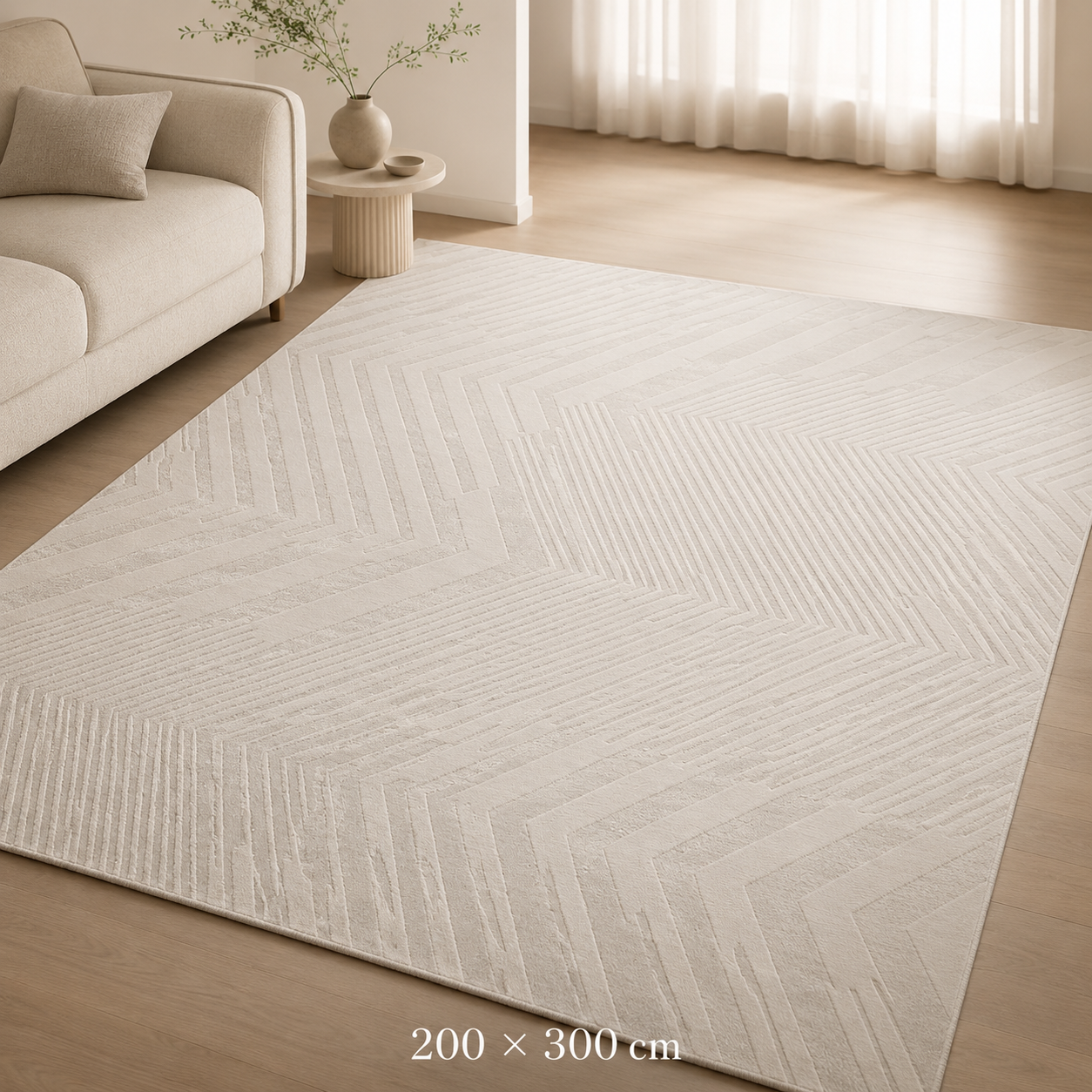 Ivory Flow Carpet