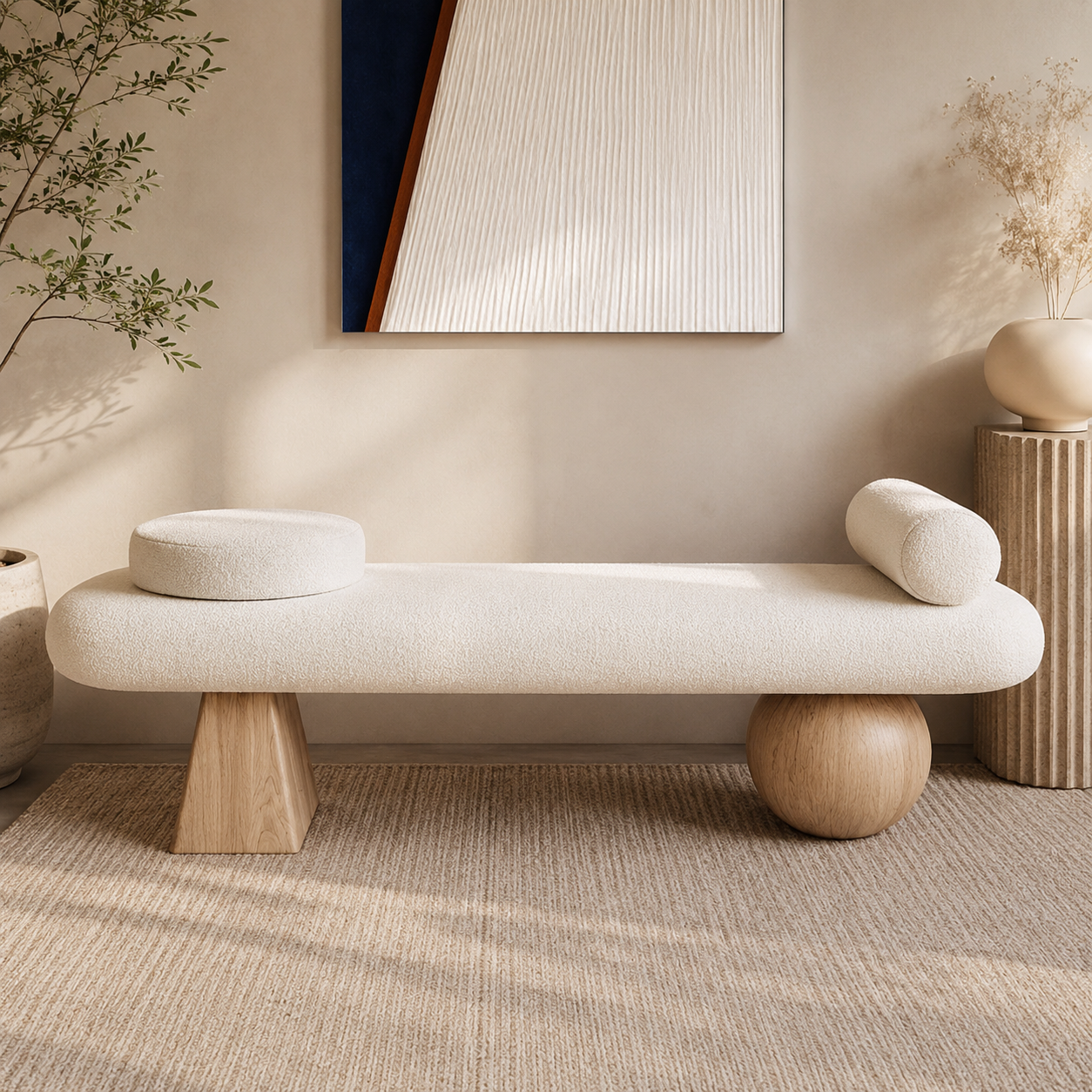 Verona Sculptural Bench