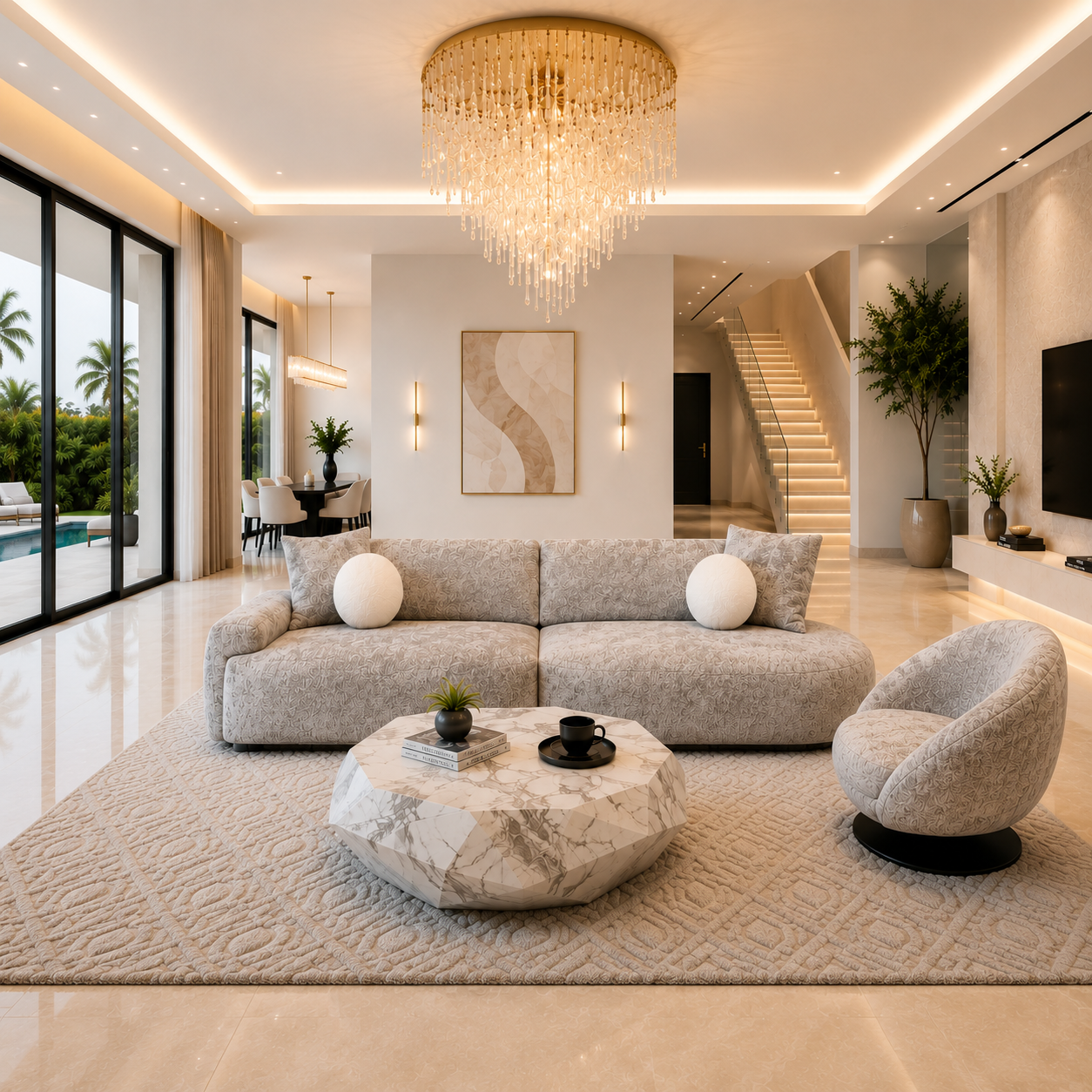 Aurelia Luxury Sofa Set