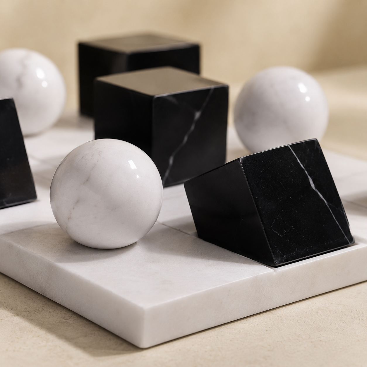 Marble Balance Decor Set