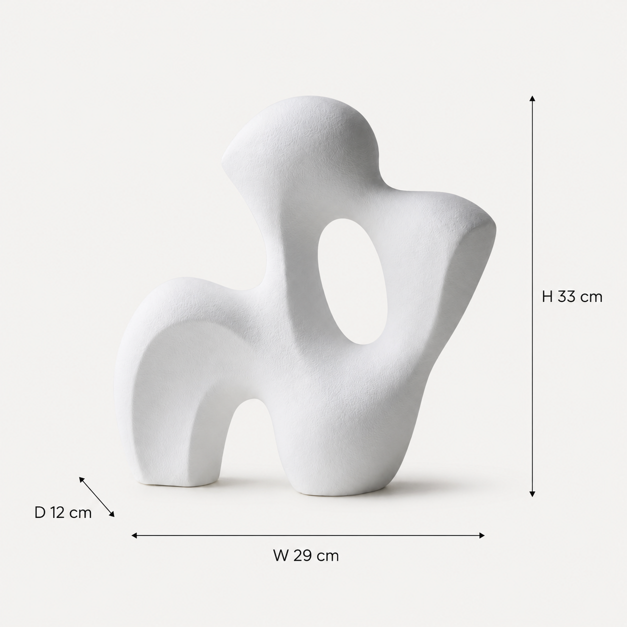 Ivory Flow Sculpture