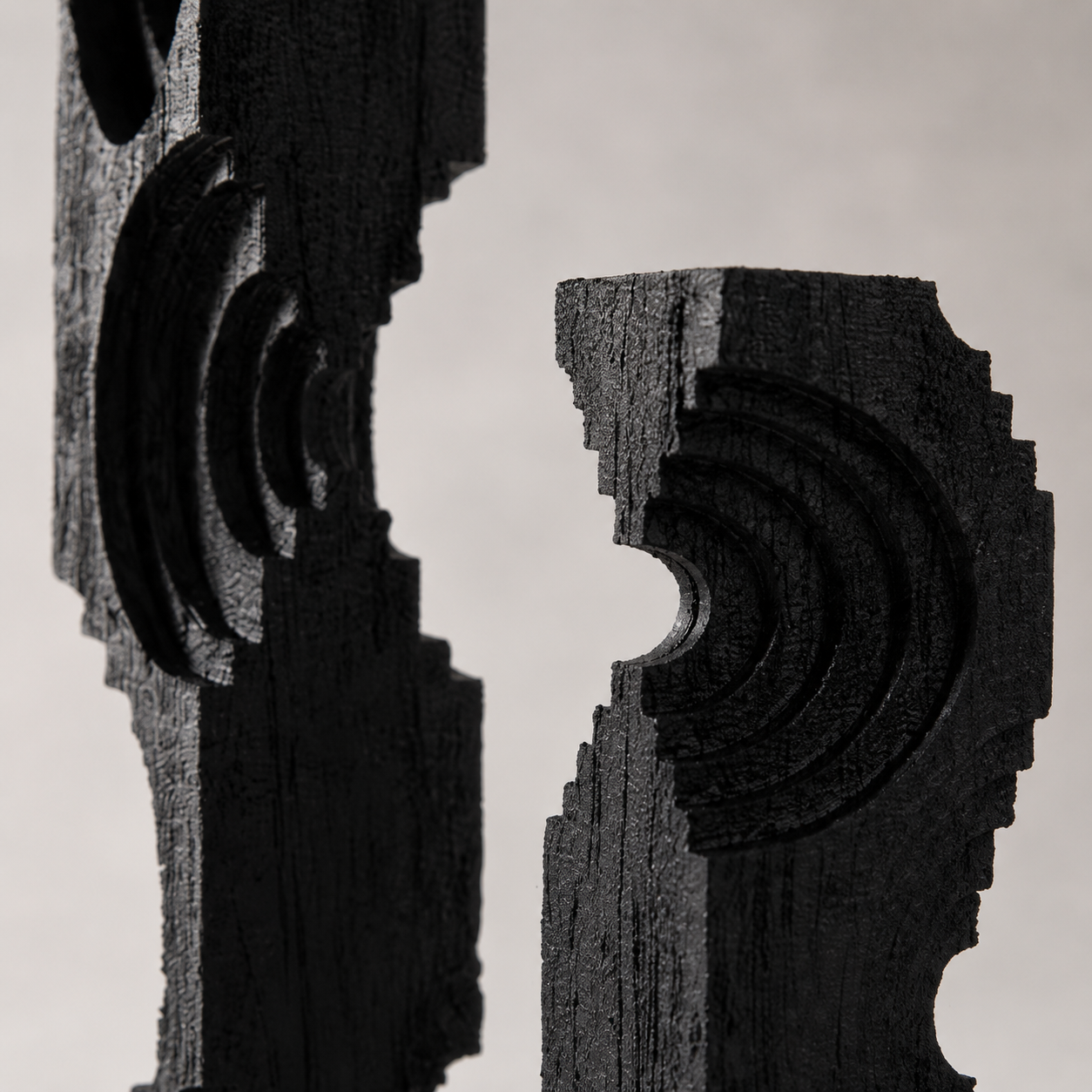 Eclipse Noir Sculpture Set