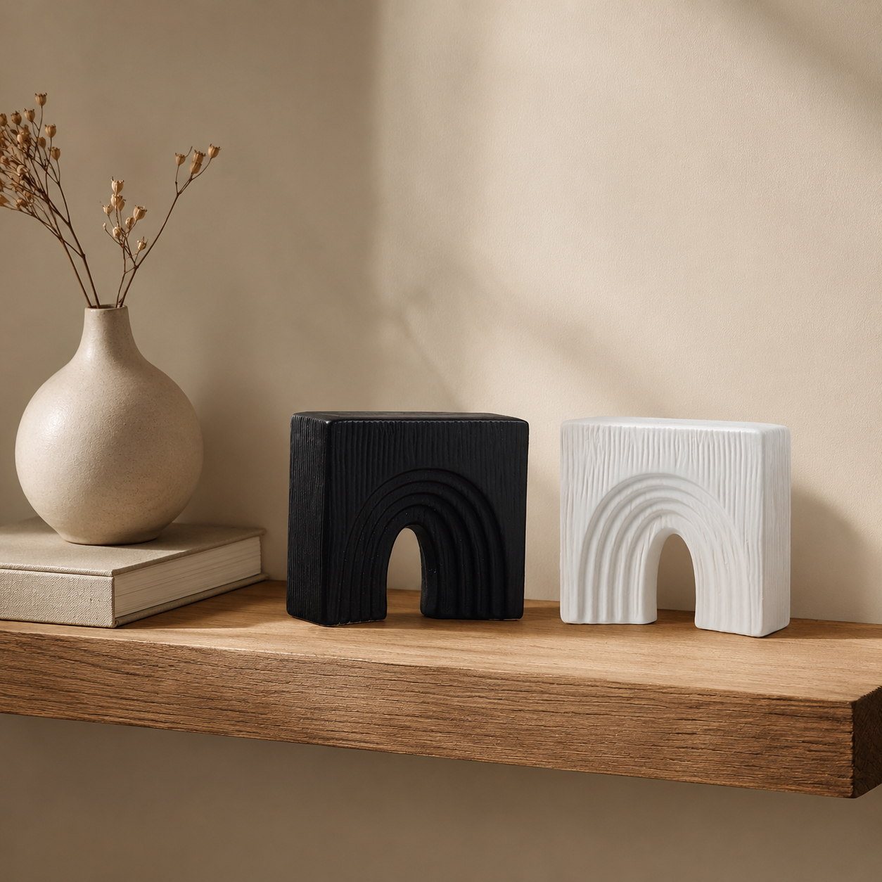 Dual Arc Sculpture Set
