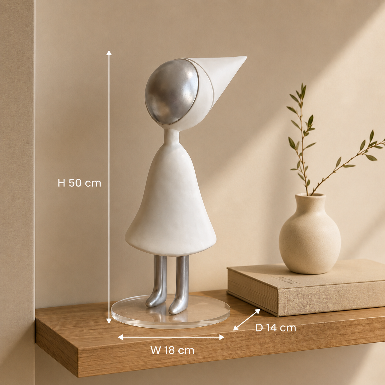 Ivory Wanderer Figurine