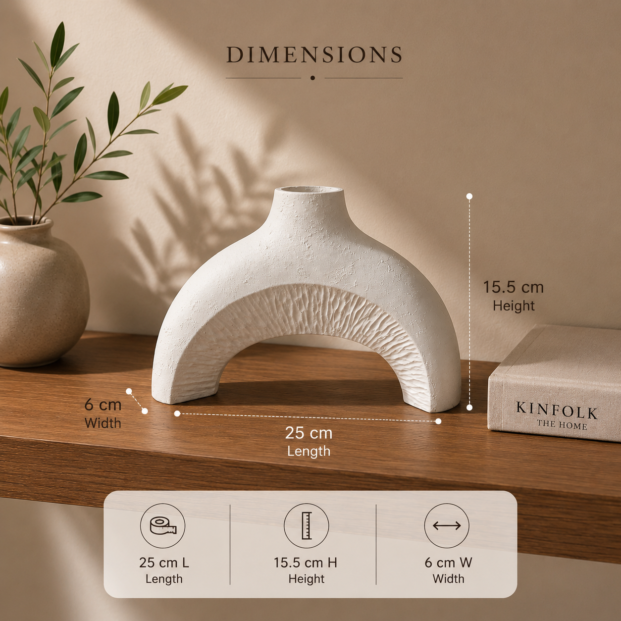 Solis Arch Vase