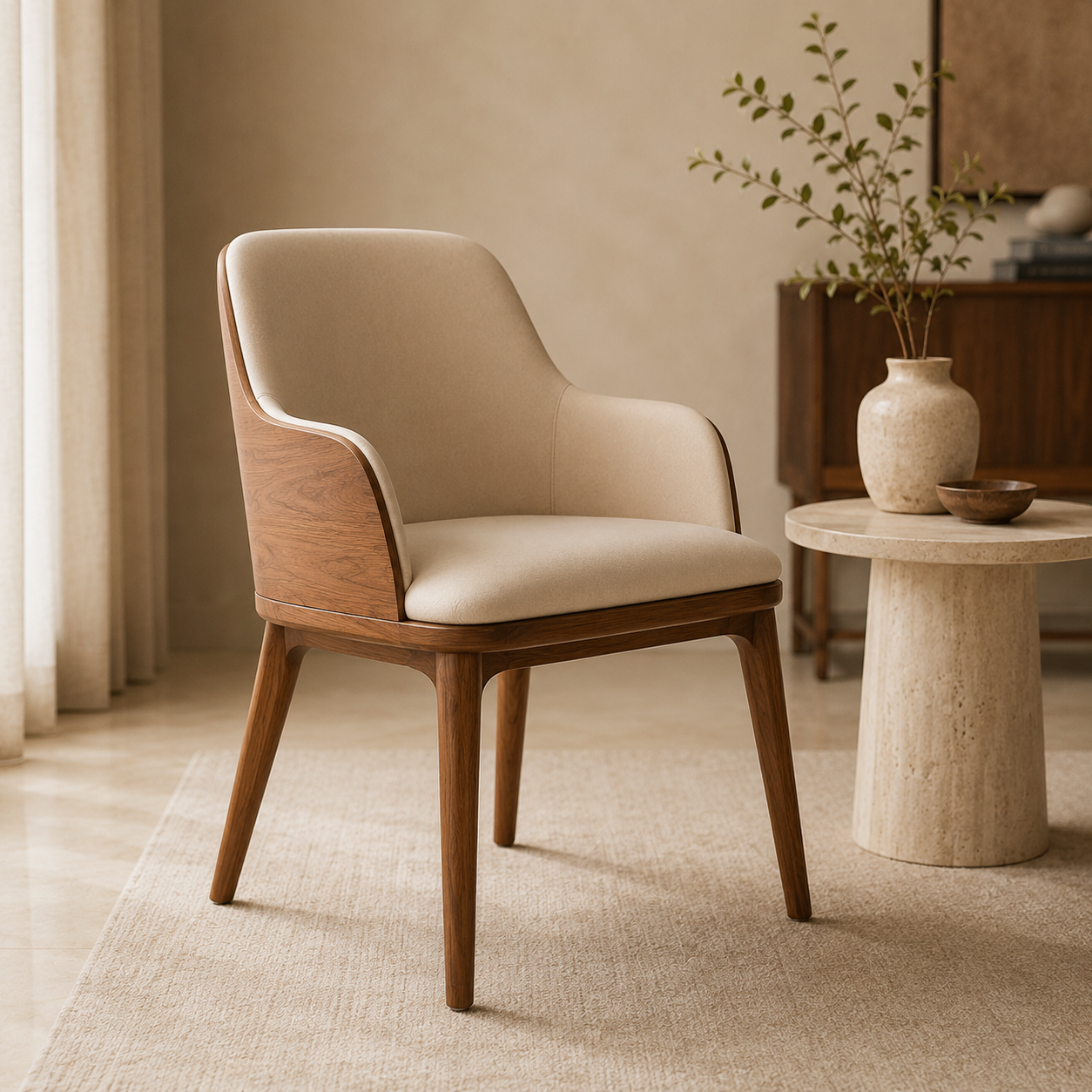 Verona Wood Dining Chair