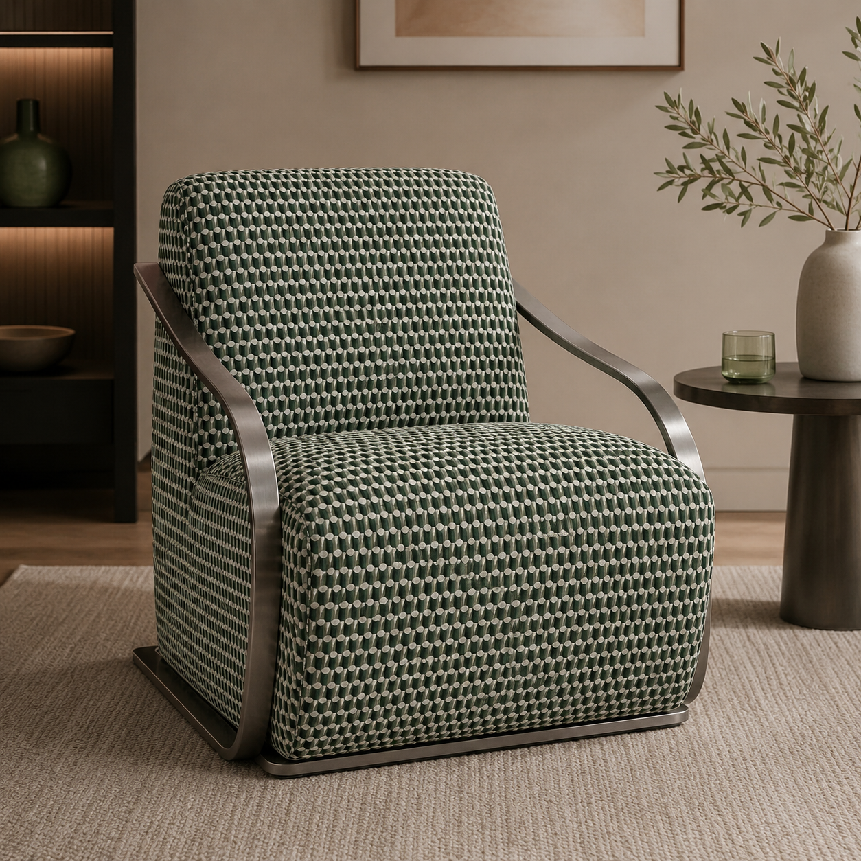 Mosaic Accent Lounge Chair