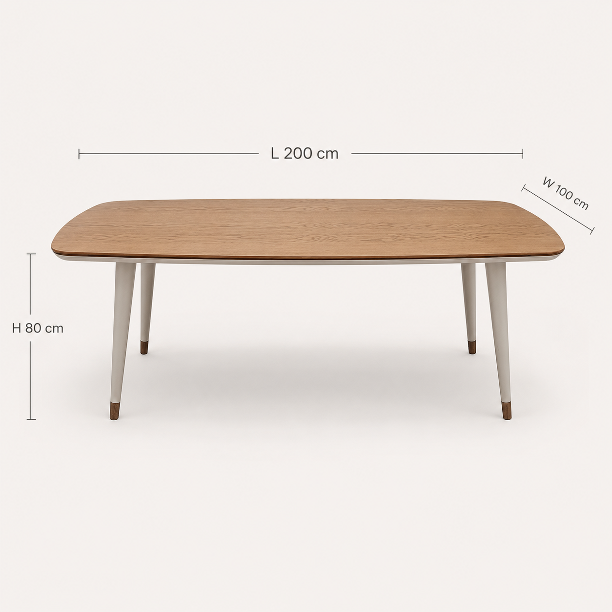 Oslo Oak Dining Table