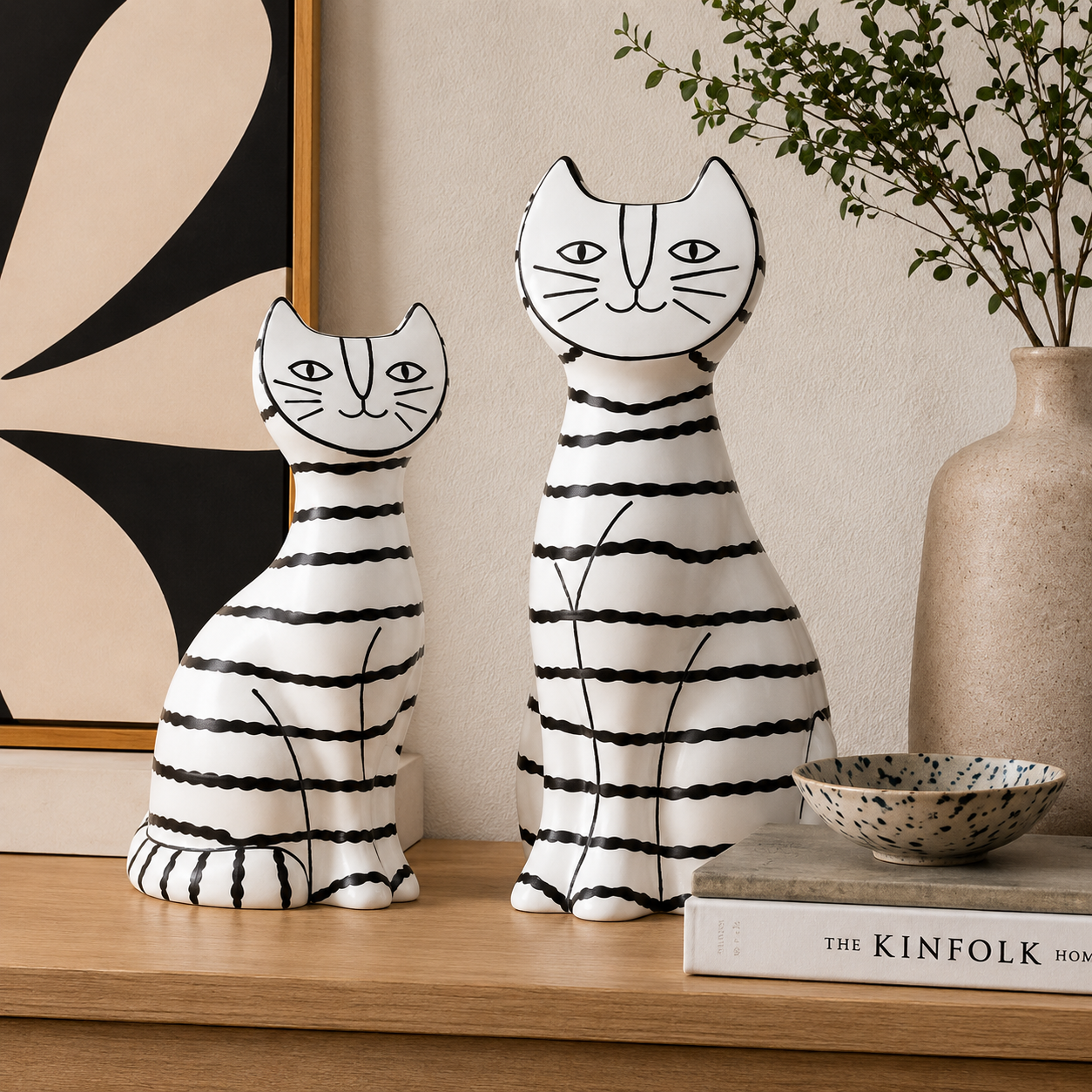 Whisker Duo Sculpture Set