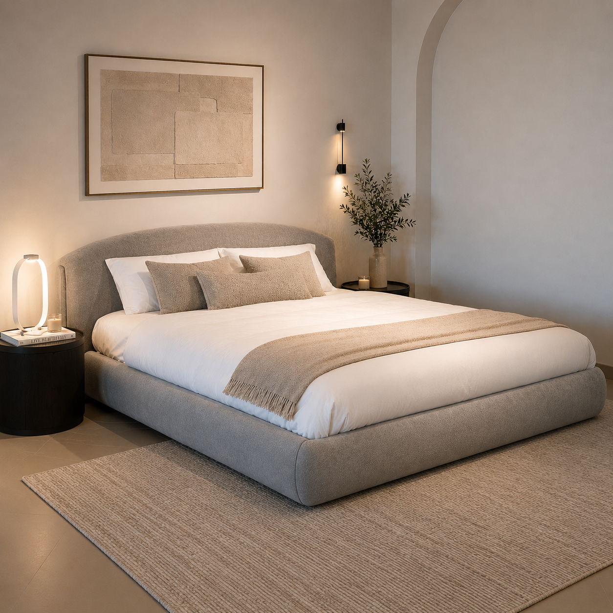Luna Curve Bed