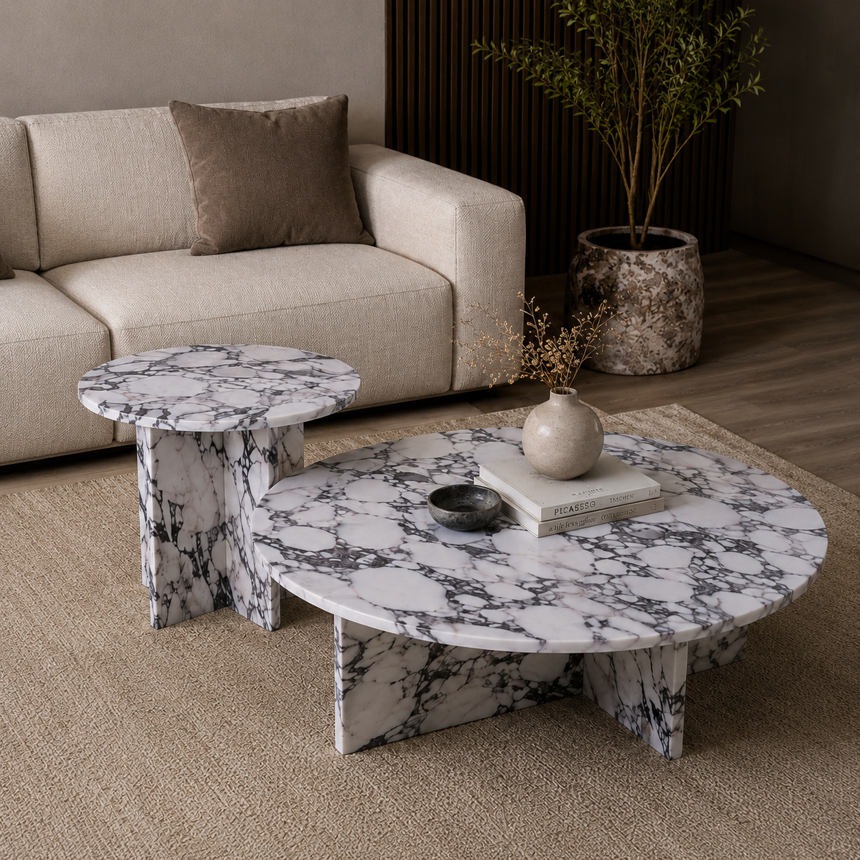 Bianco Orbit Coffee Table