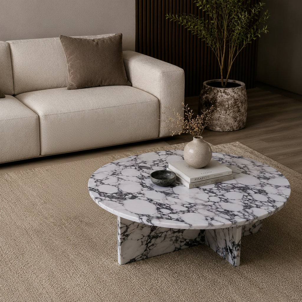 Bianco Orbit Coffee Table