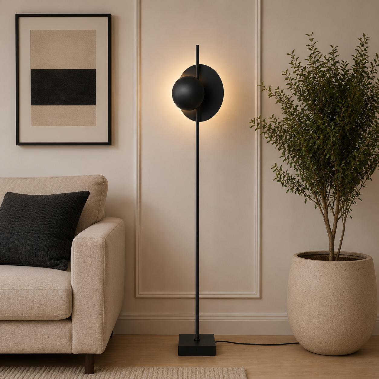 Orbit Halo Floor Lamp