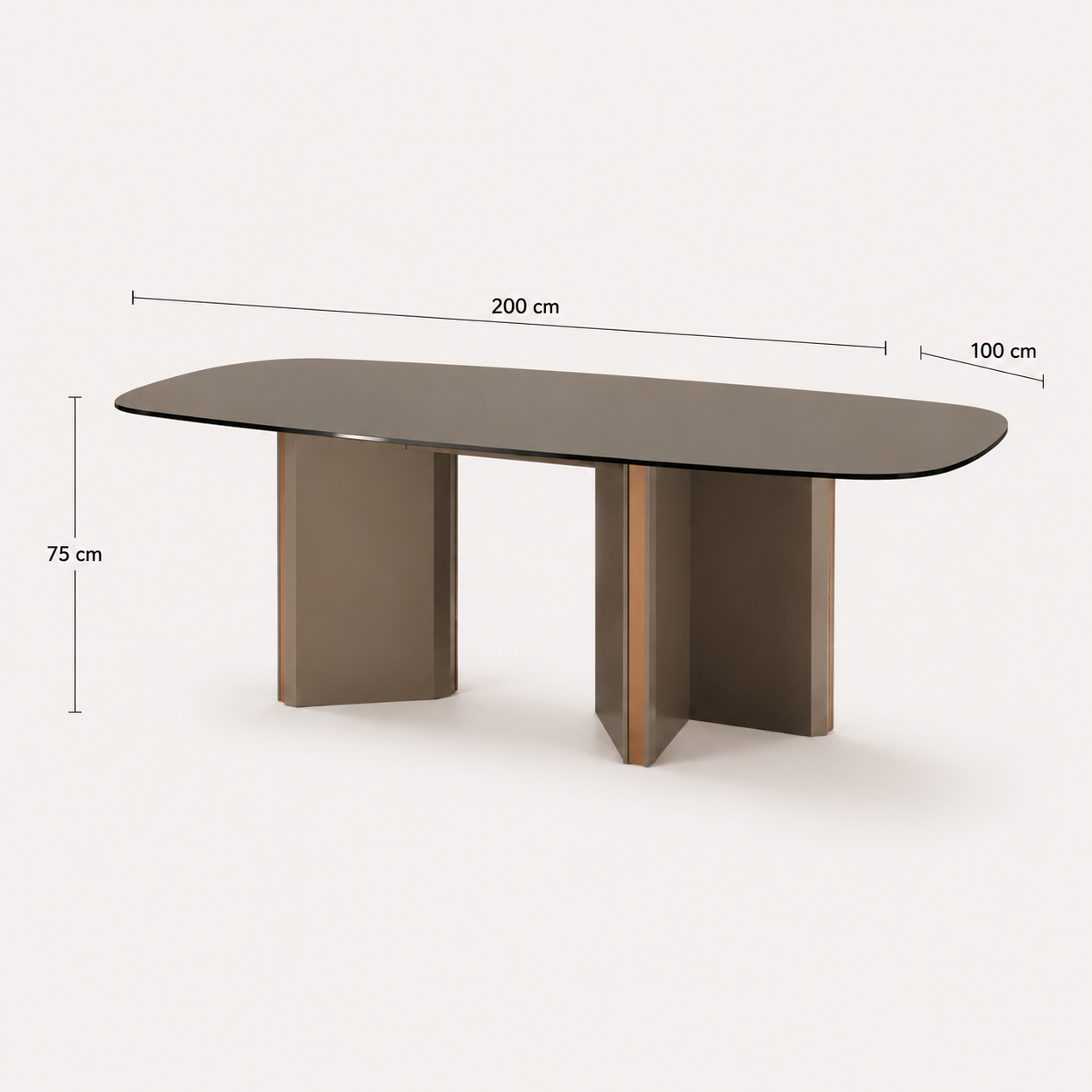 Aurora Glass Dining Set