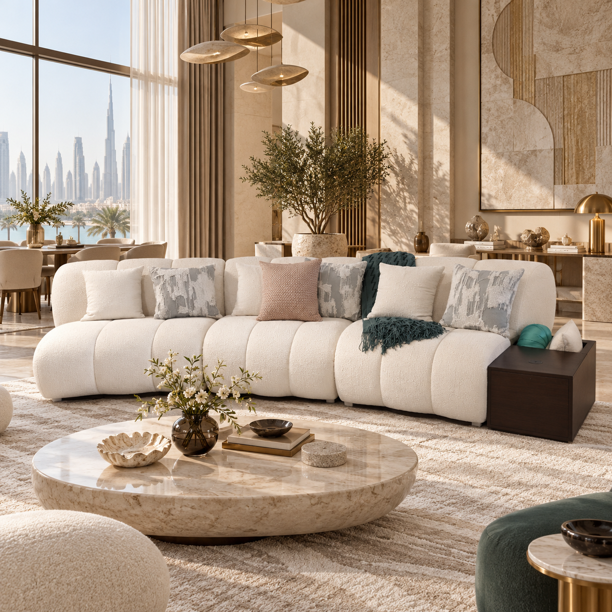 Sorrento Curve Modular Sofa