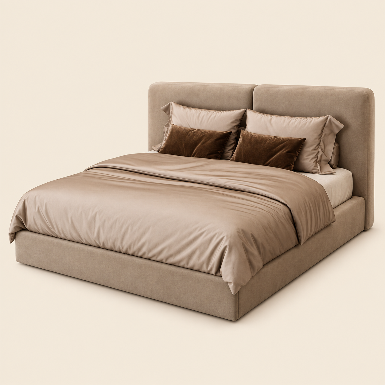 Milano Double Panel Bed