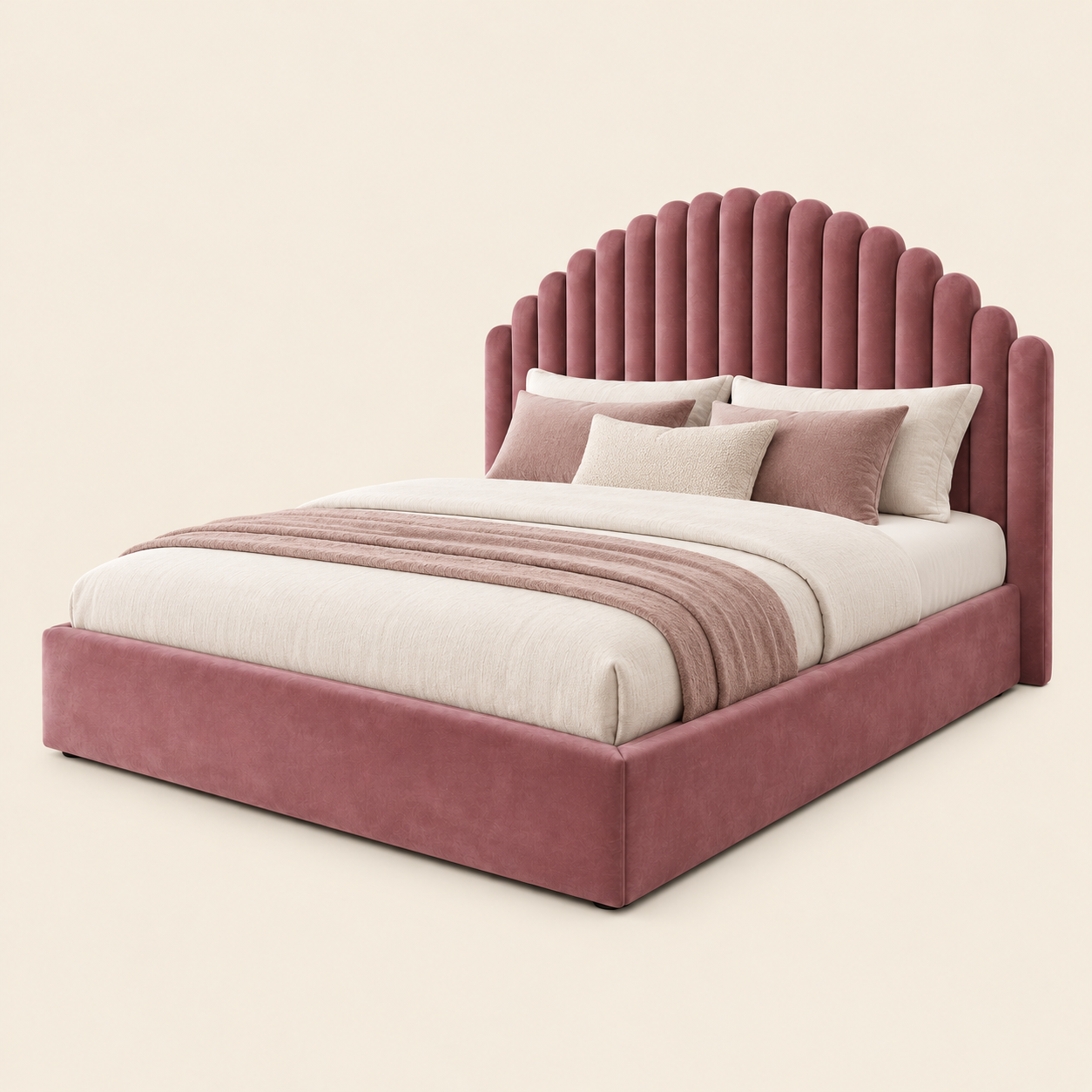 Rosé Arch Bed