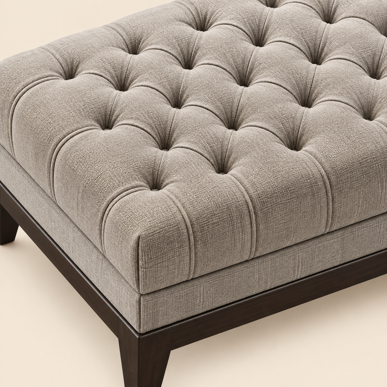 Chester Tufted Bench