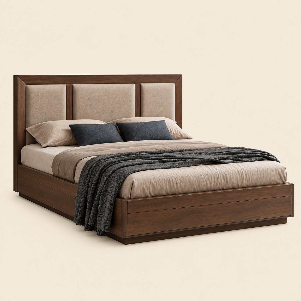 Milo Trio Panel Bed