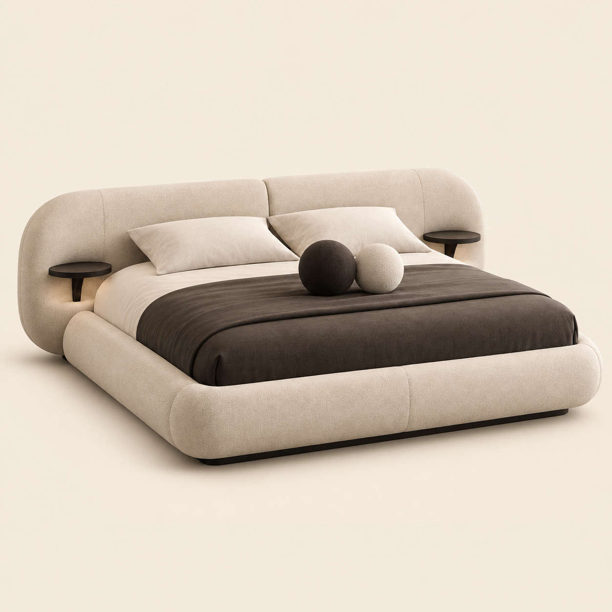 Cove Bouclé Lounge Bed
