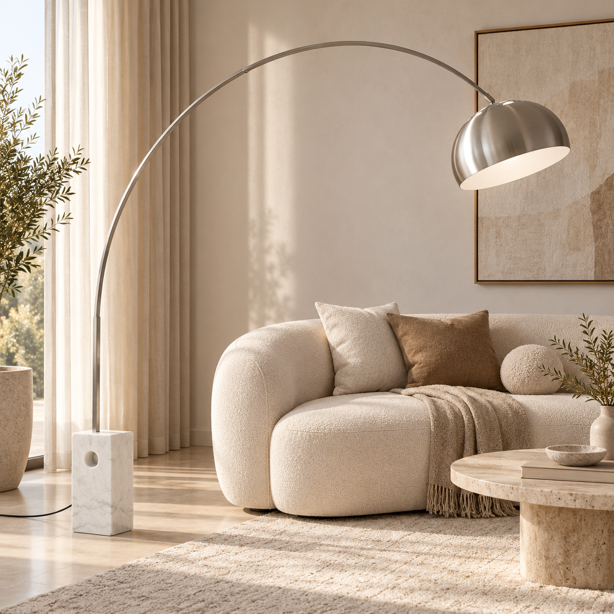Marble Arc Floor Lamp
