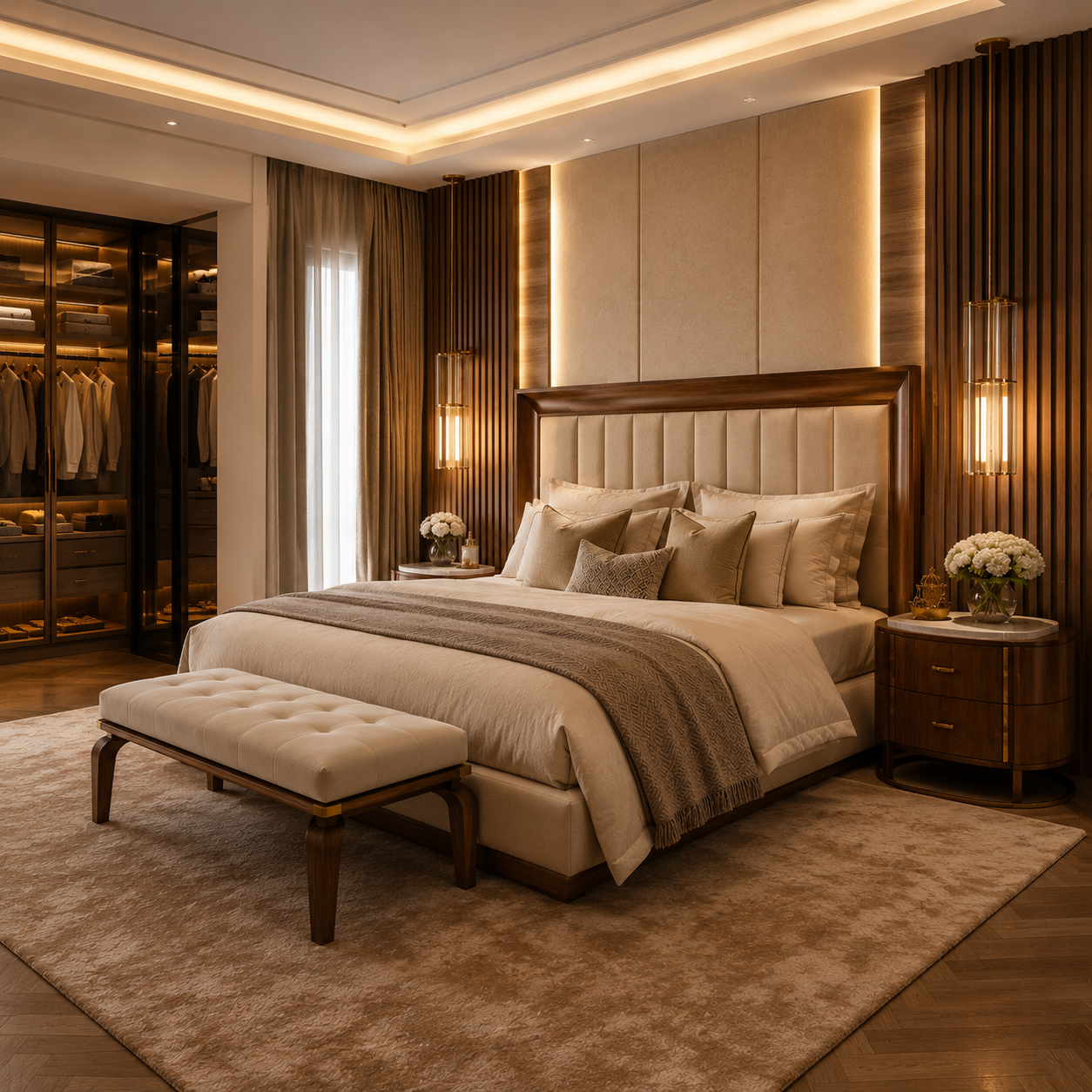 Savoy Grand Channel Bed