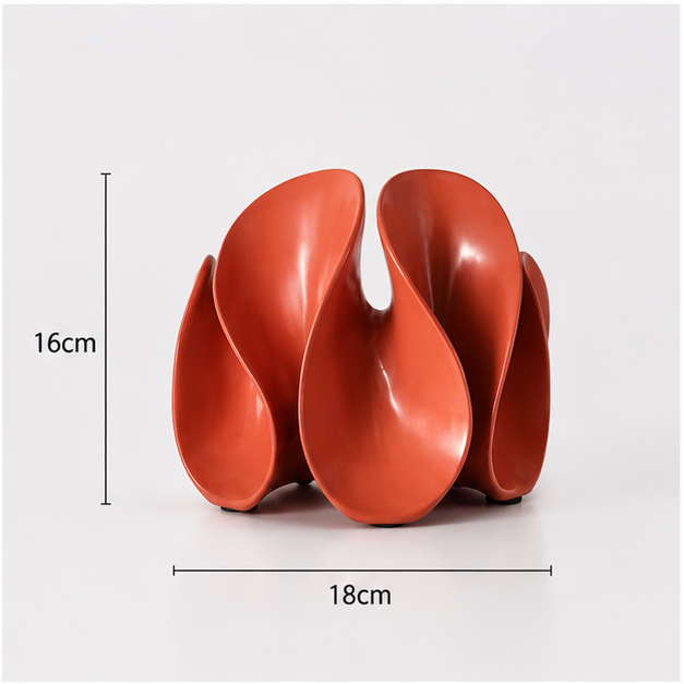 Flame Curve Sculpture
