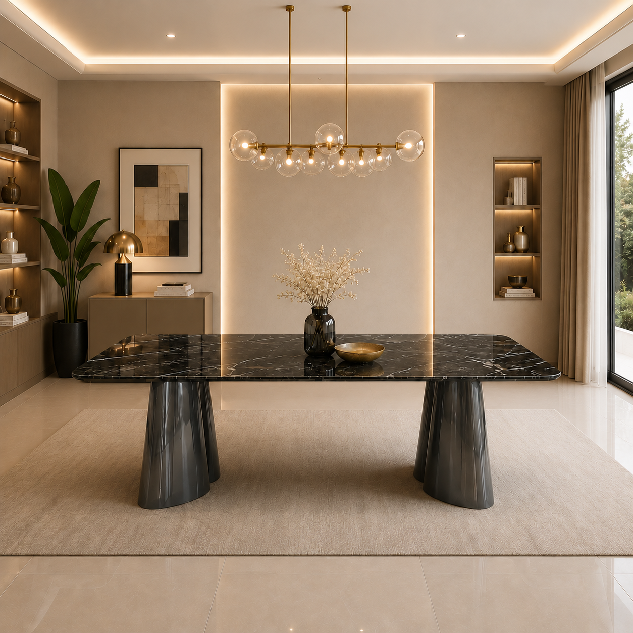 Nero Luxe Dining Table