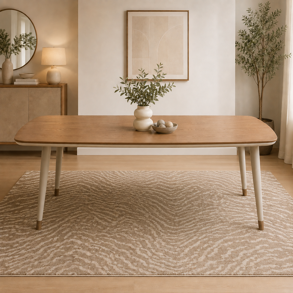 Oslo Oak Dining Table