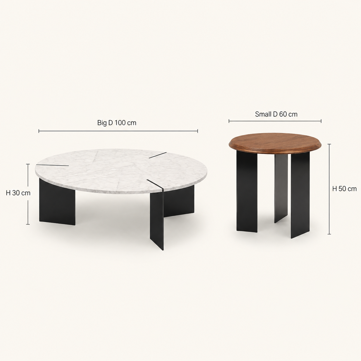 Verona Duo Coffee Table Set