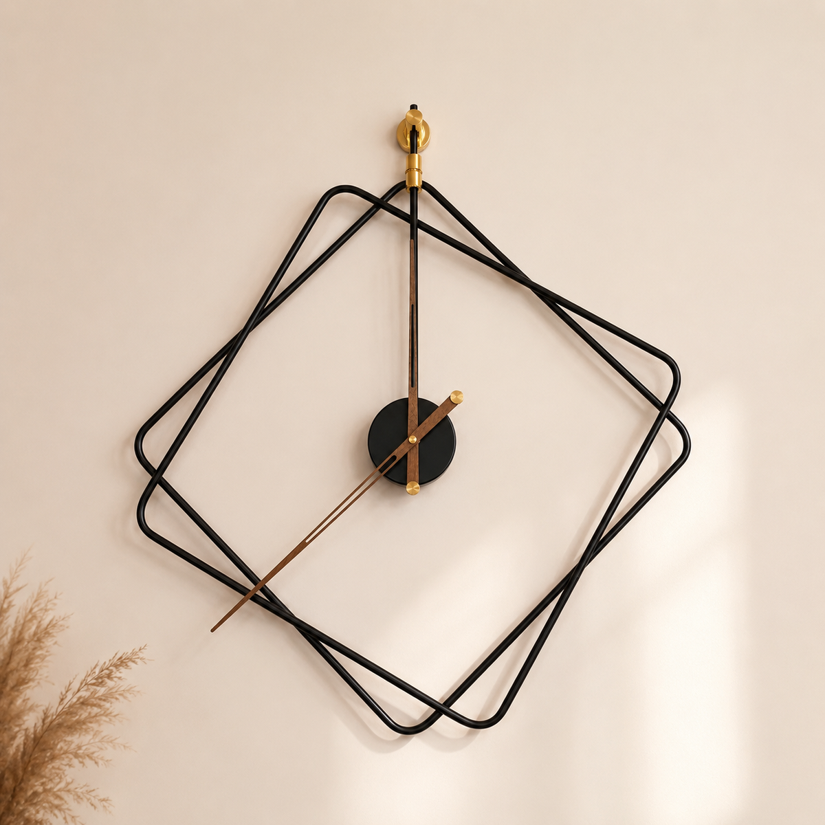 Orbit Line Wall Clock