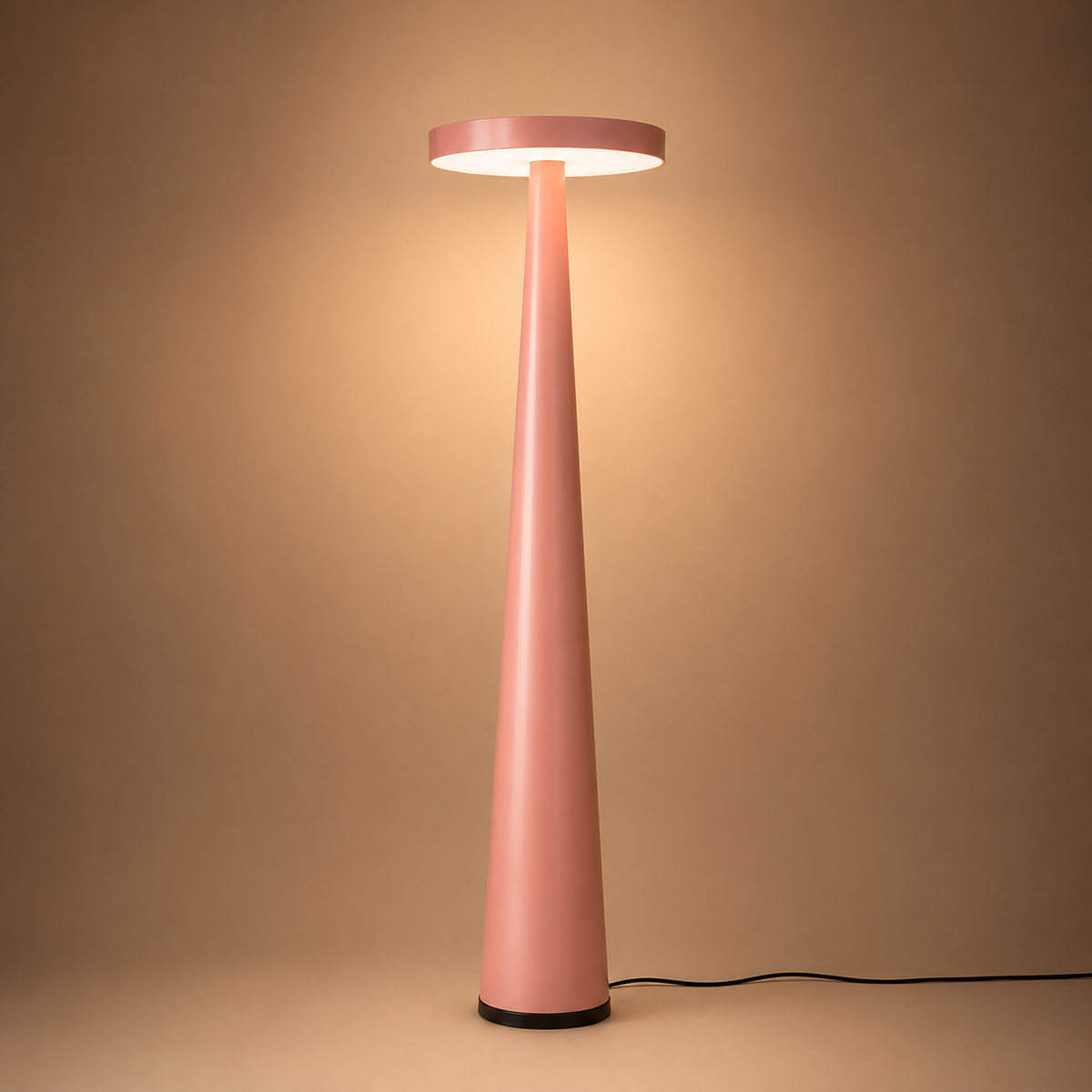 Blush Aura Floor Lamp