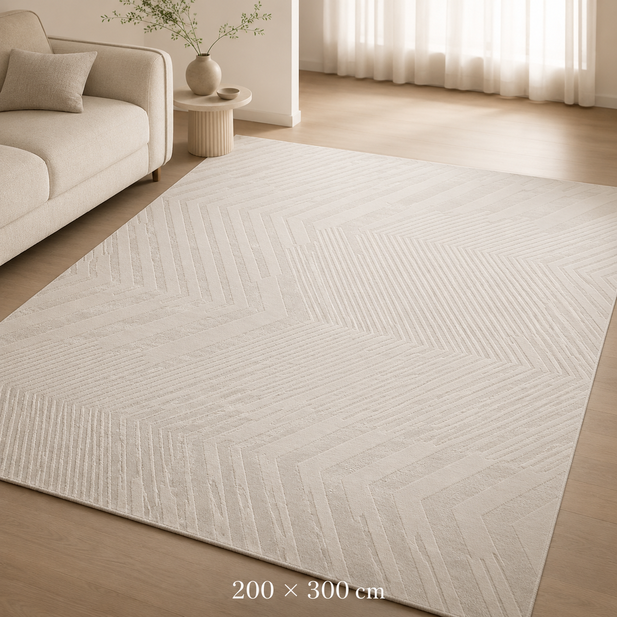 Ivory Flow Carpet