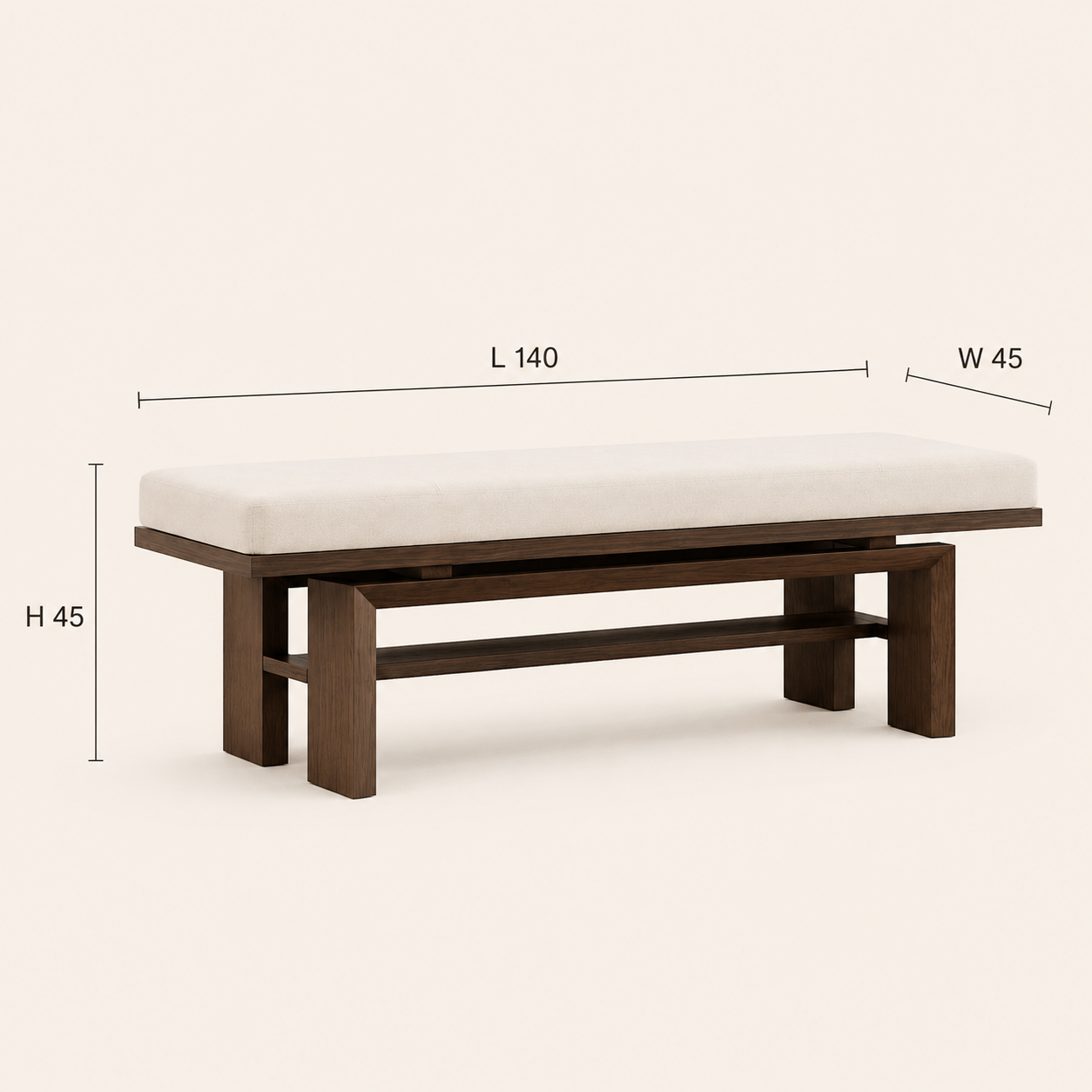 Aurelia Soft Bench