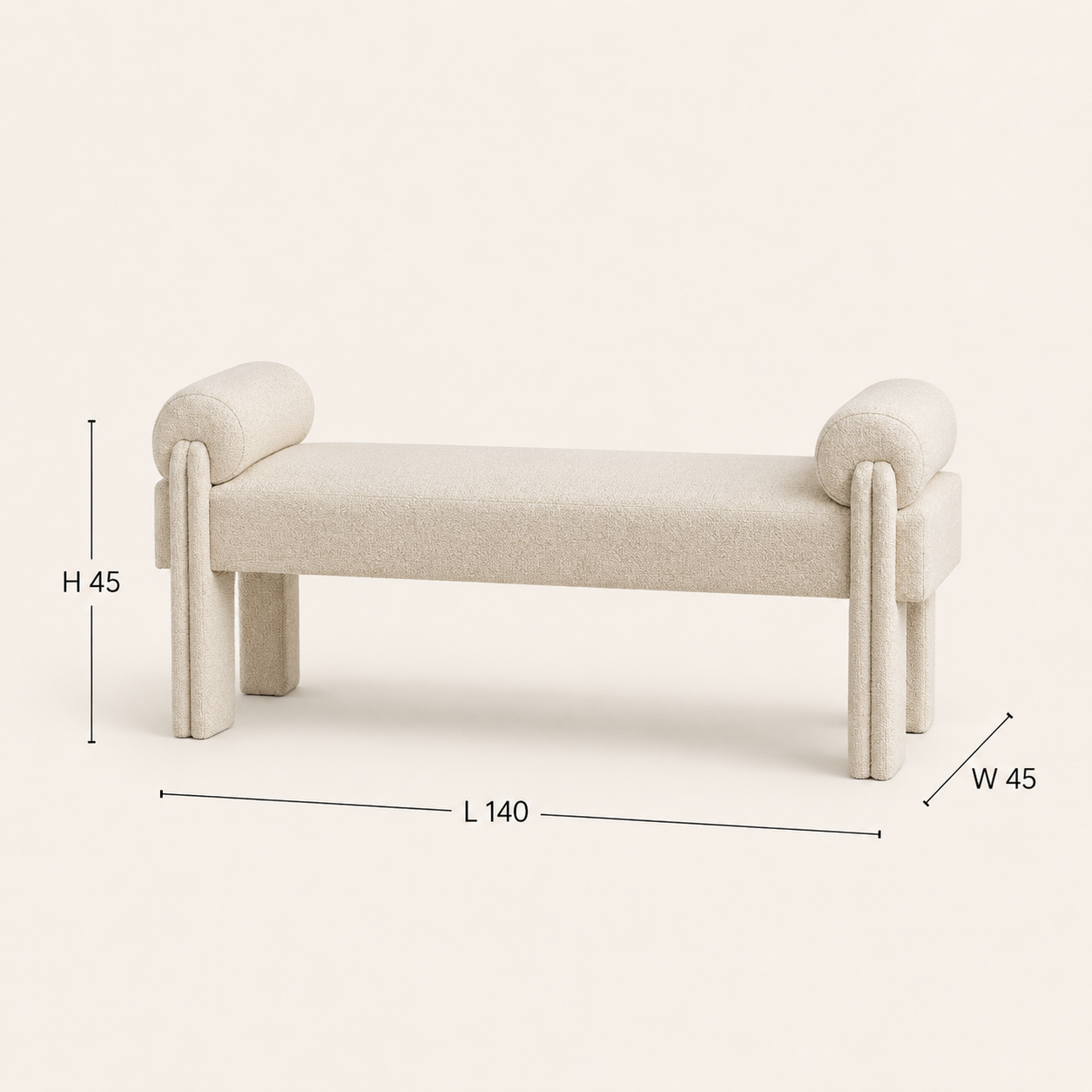 Celeste Roll Bench