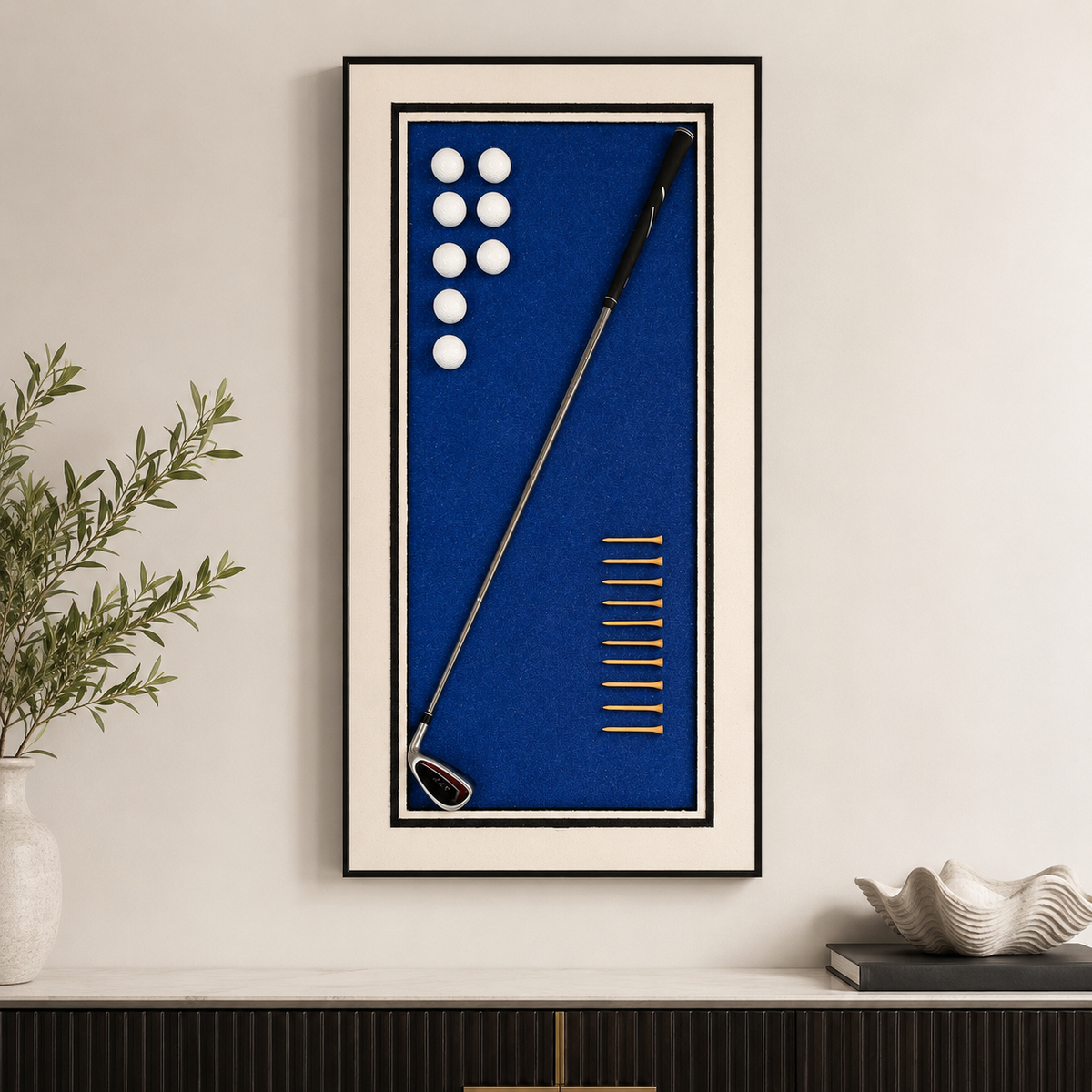 Golf Club Wall Art