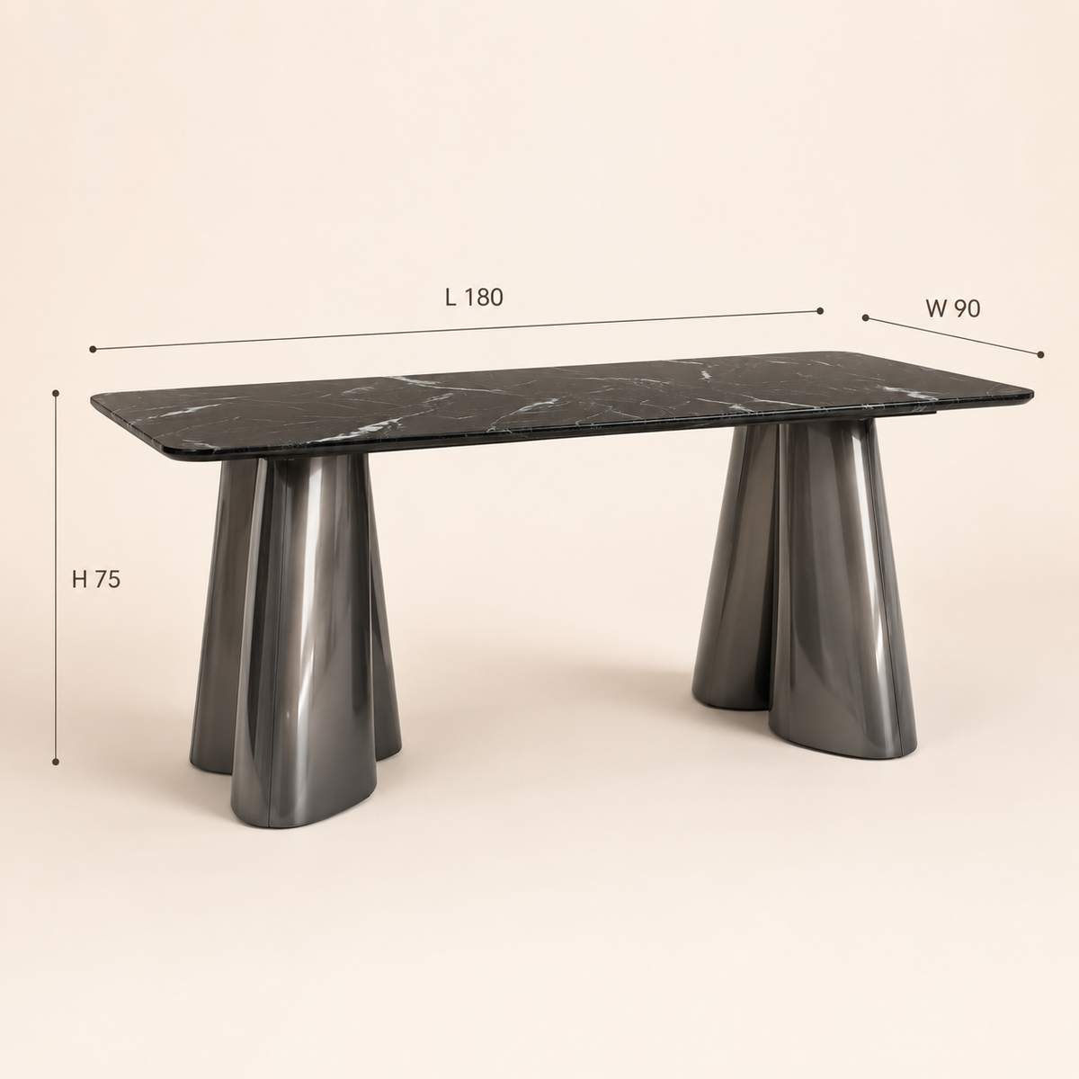 Nero Luxe Dining Table