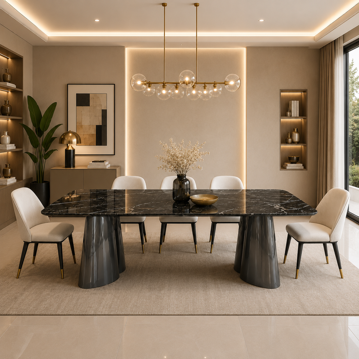 Nero Luxe Dining Table