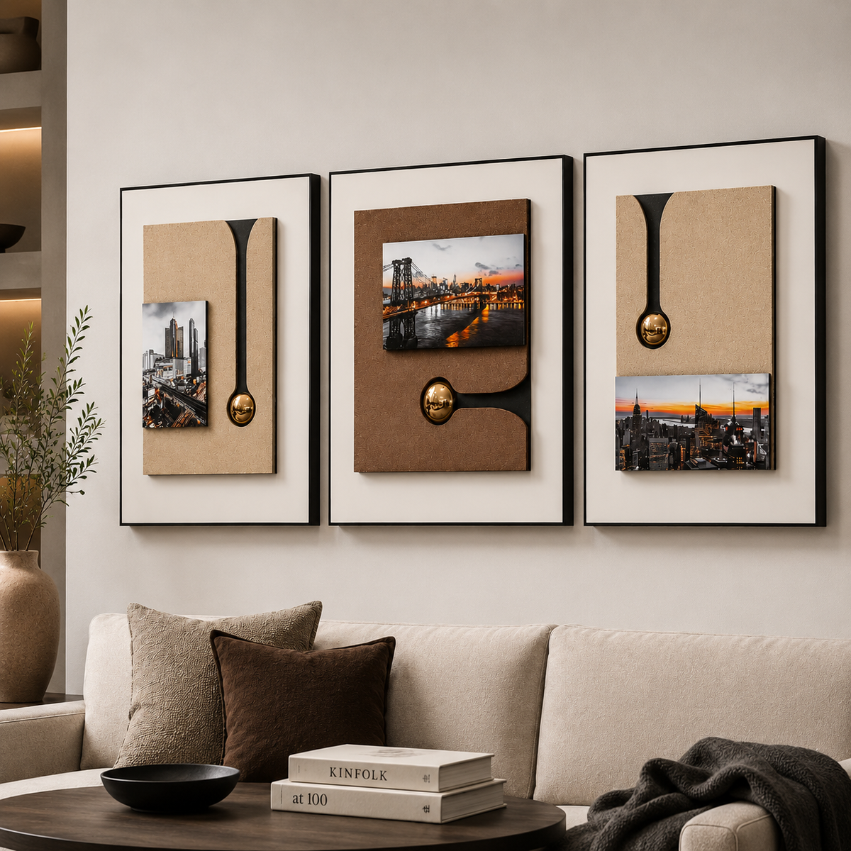 Metropolitan Harmony Wall Art Set