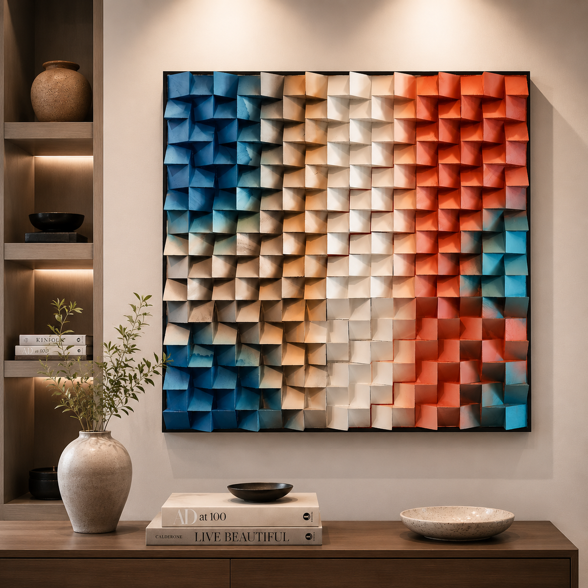Prisma 3D Gradient Wall Art