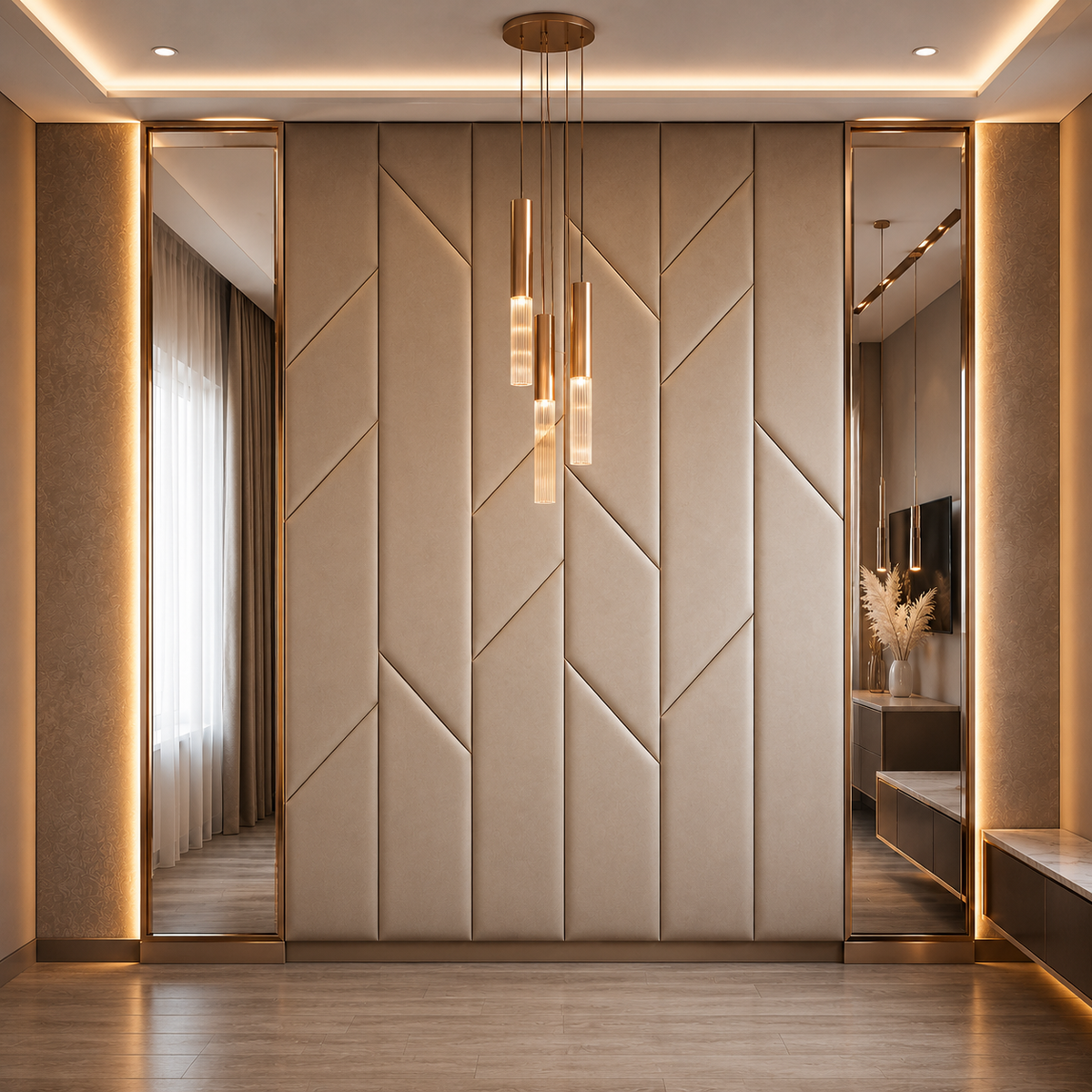 Celeste Leather Wall Cladding