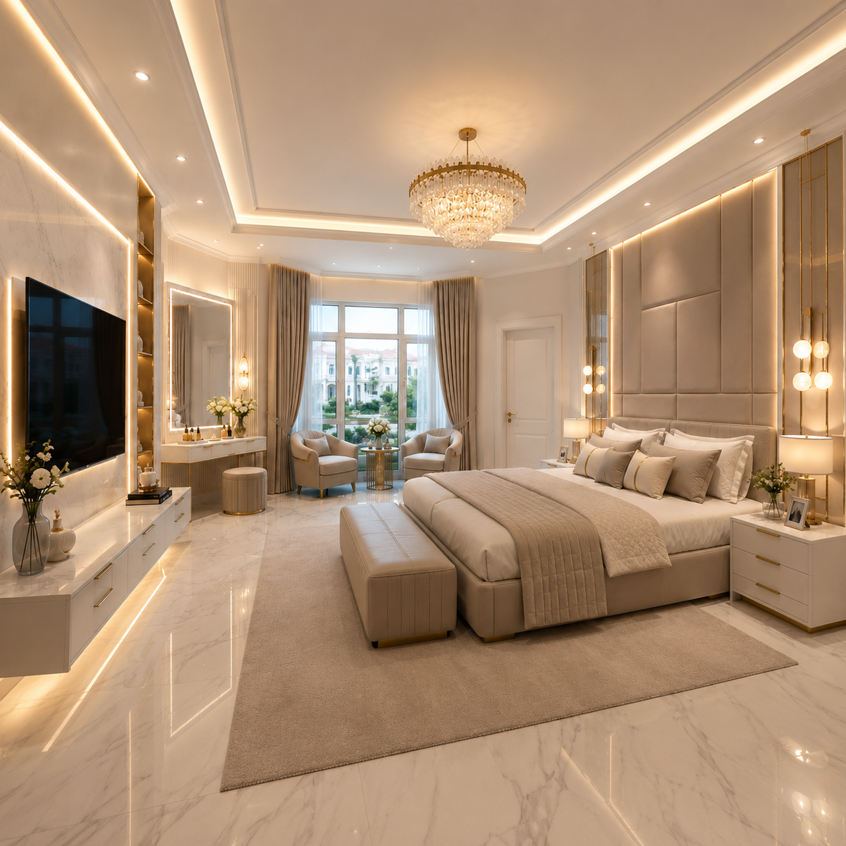 Aurora Grand Bedroom Set