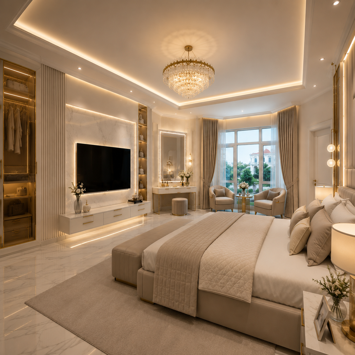 Aurora Grand Bedroom Set