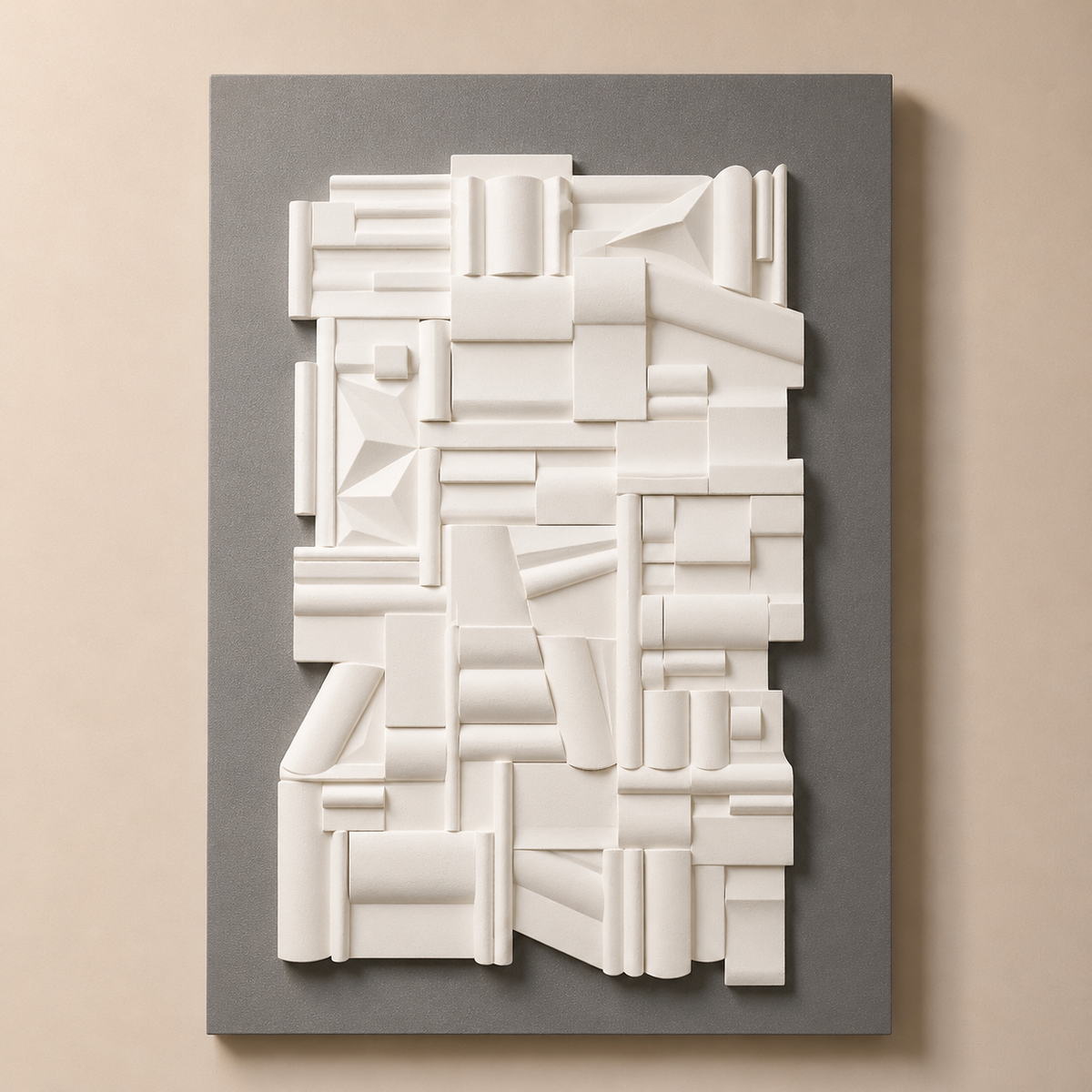 Architectural Harmony 3D Wall Art