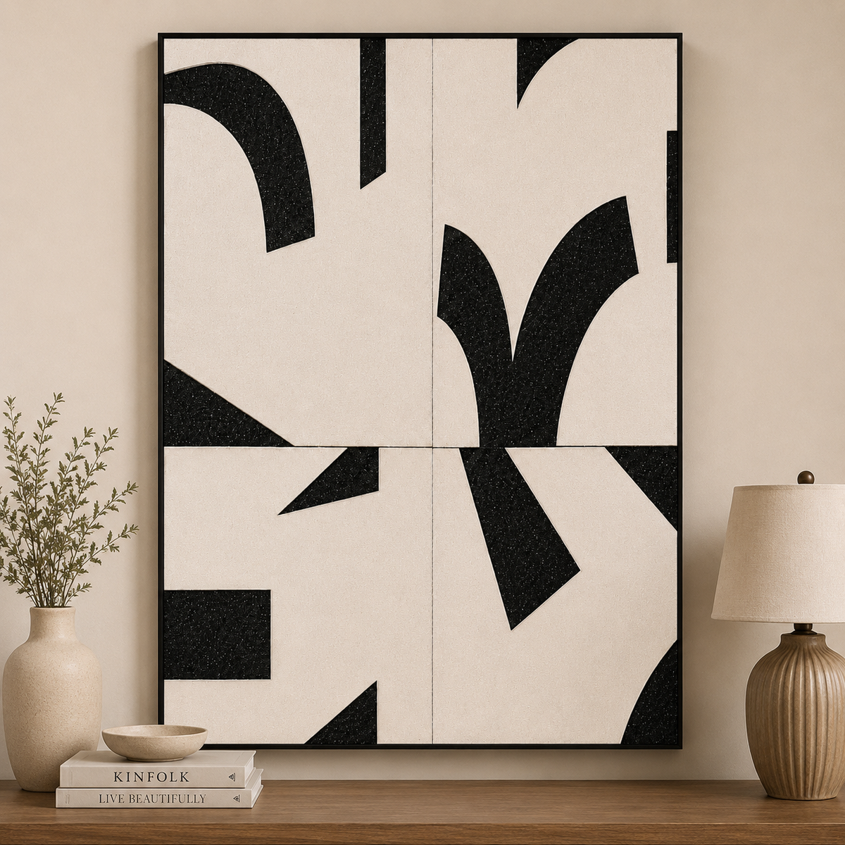 Monochrome Essence Wall Art