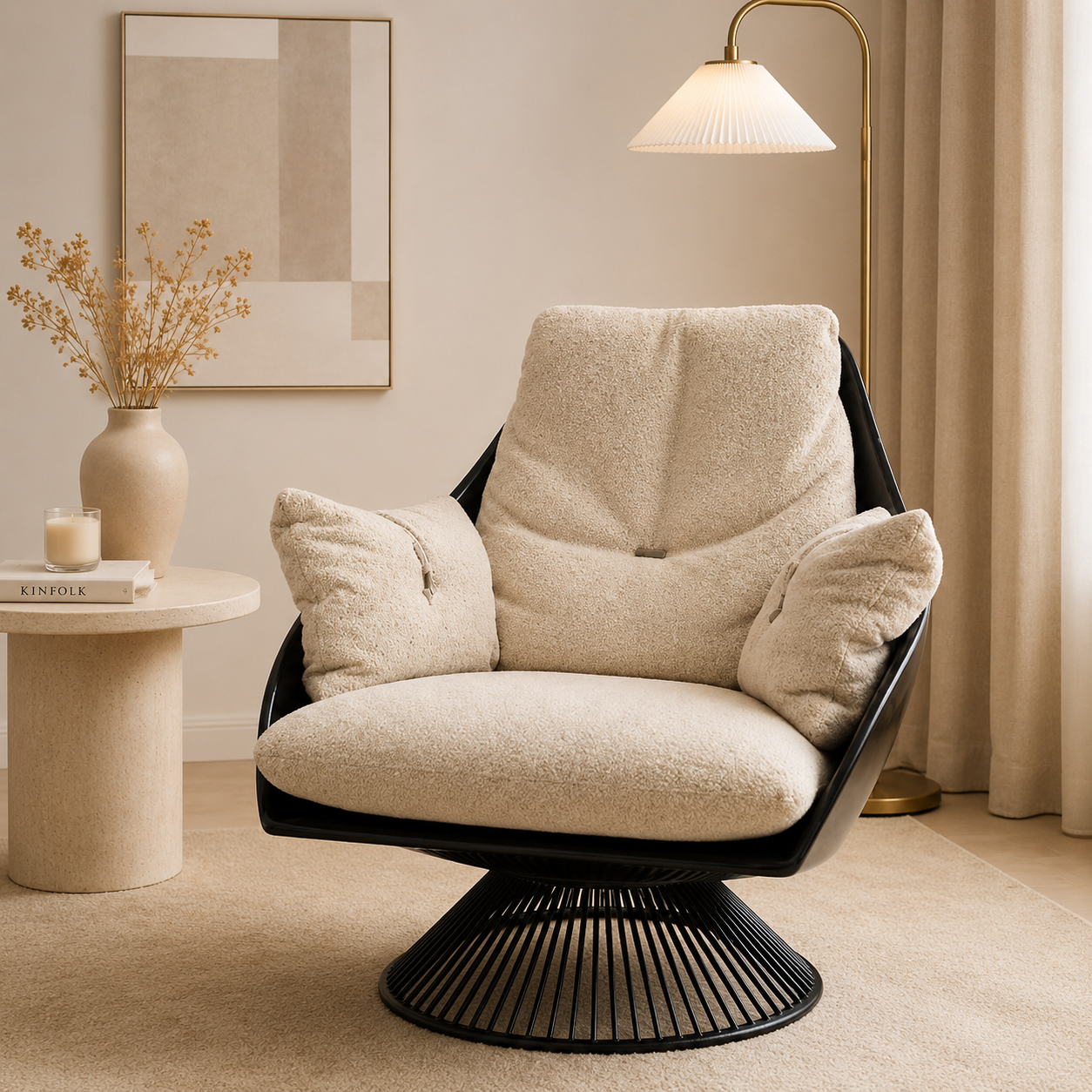 Luna Swivel Lounge Chair