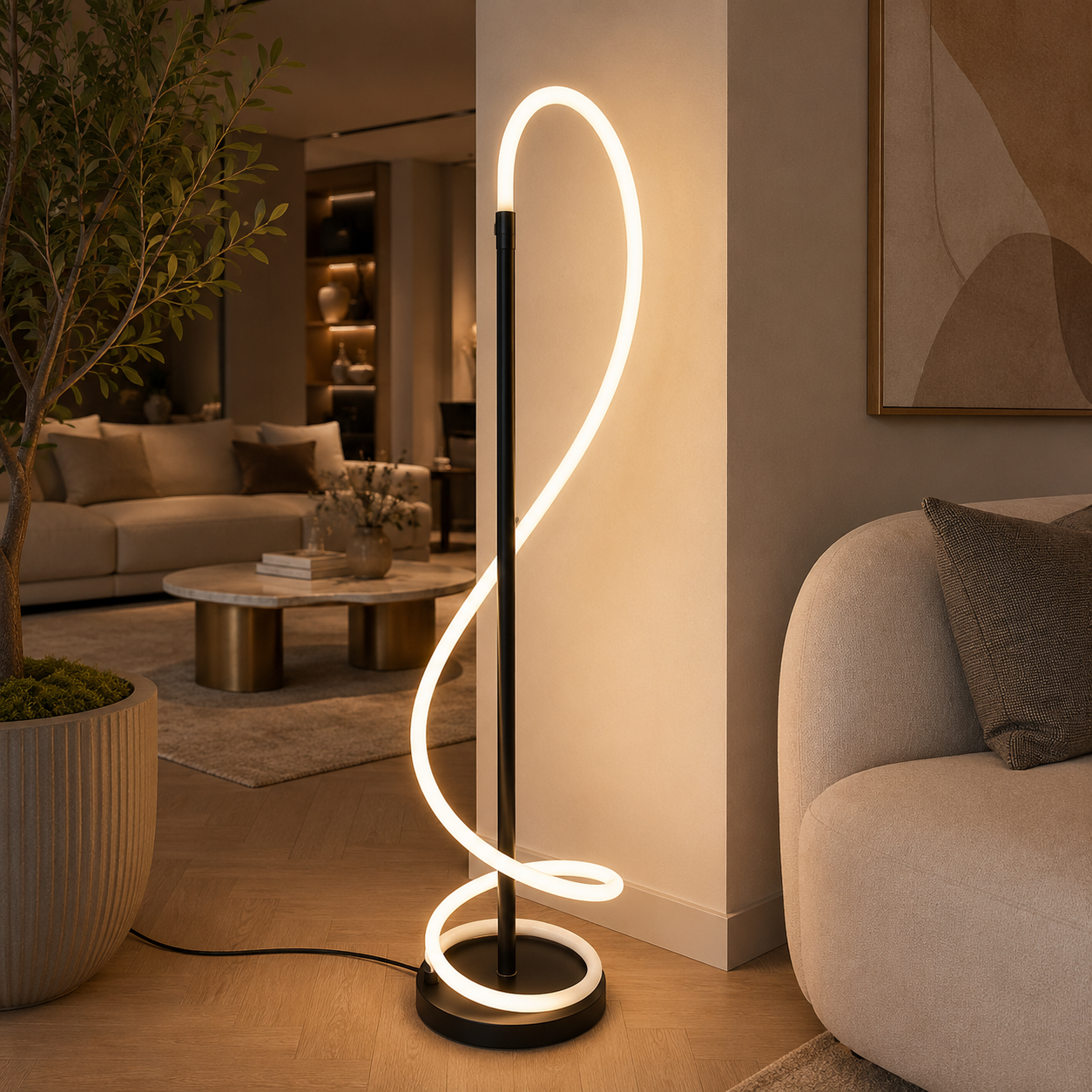 Helix Glow Floor Lamp