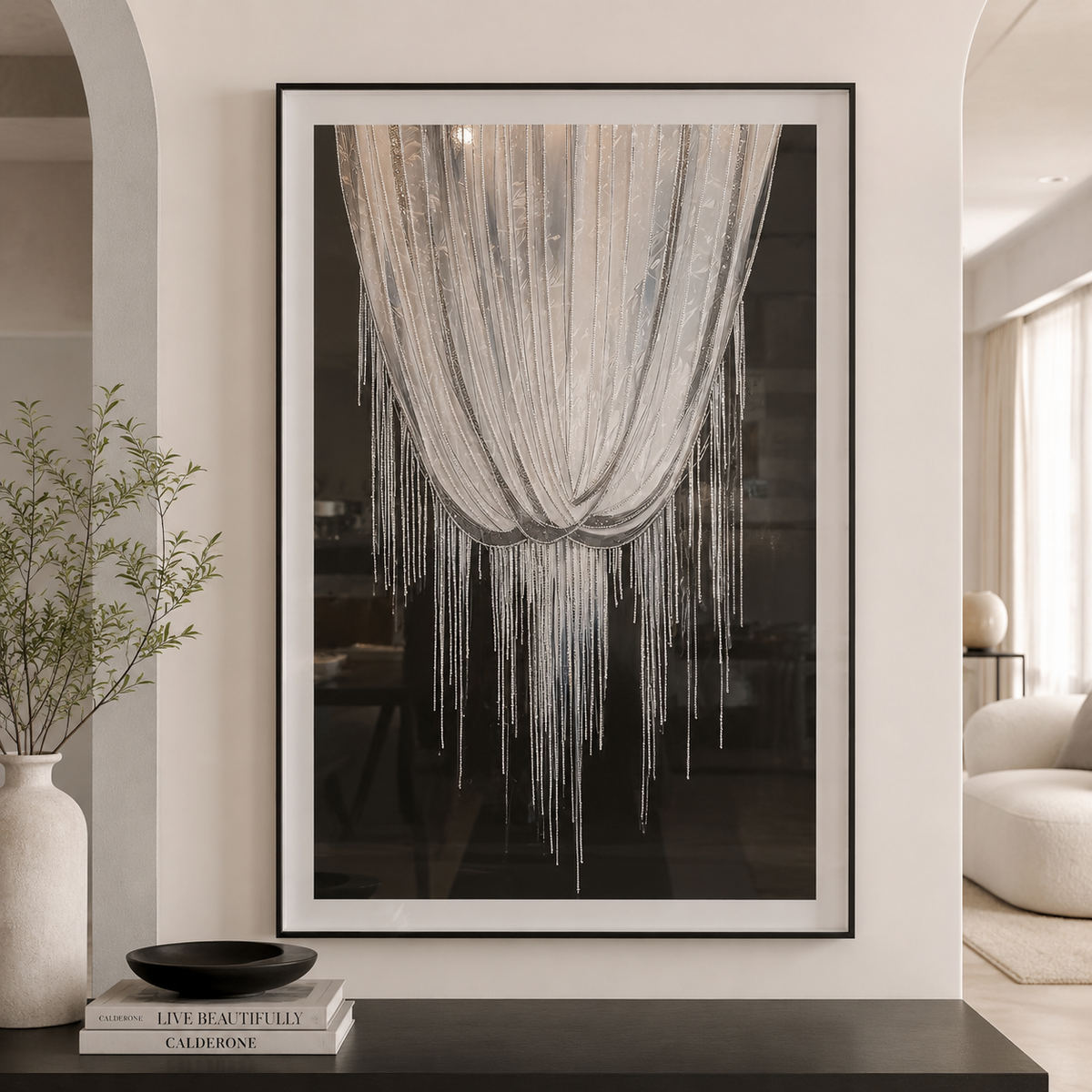 Crystal Veil Wall Art